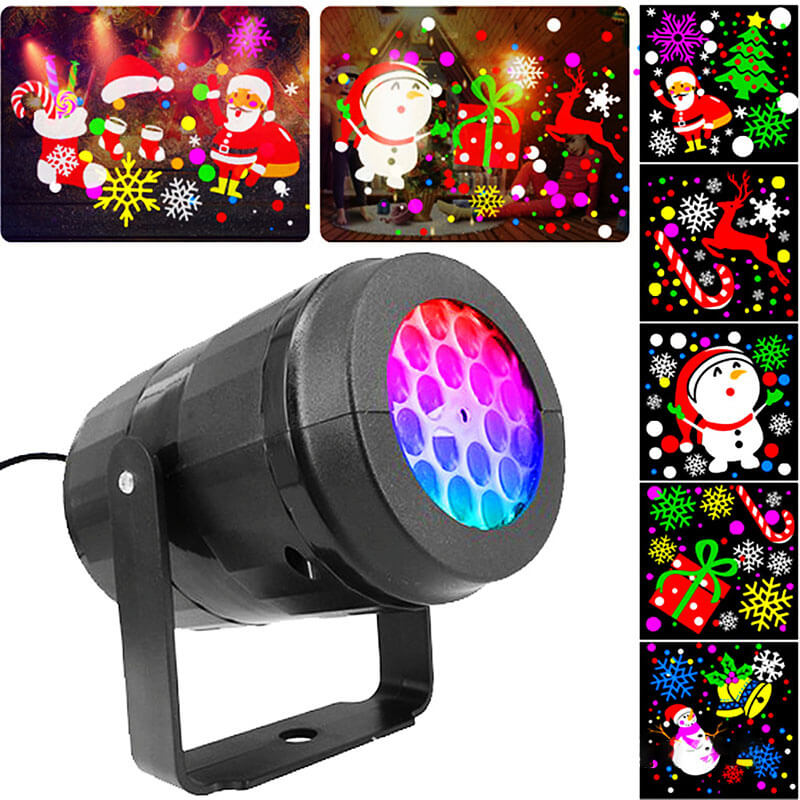 Weihnachts-Schneeflocken-Projektorlicht