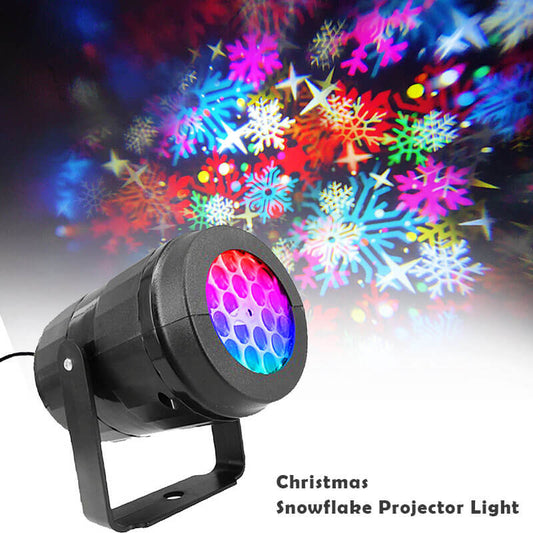 Weihnachts-Schneeflocken-Projektorlicht