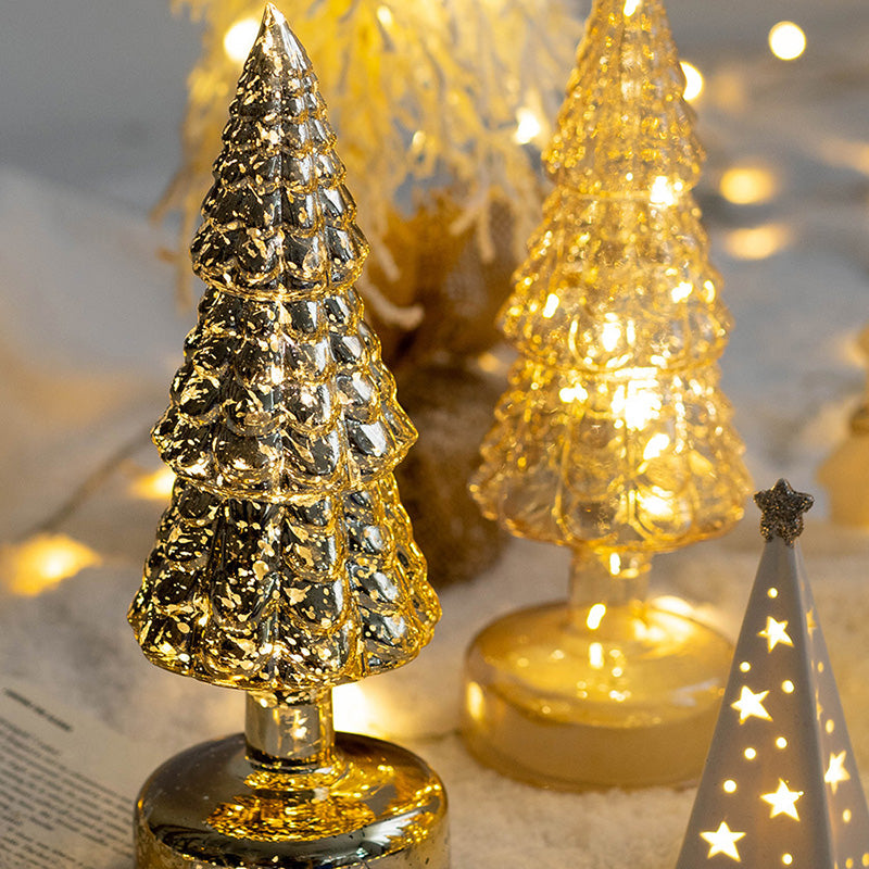 Weihnachtsbaum Glas Nachtlampe