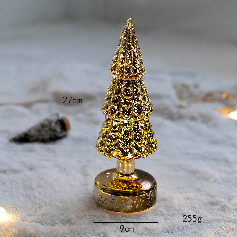Weihnachtsbaum Glas Nachtlampe
