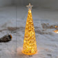Weihnachtsbaum Glas Nachtlampe