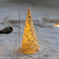 Weihnachtsbaum Glas Nachtlampe