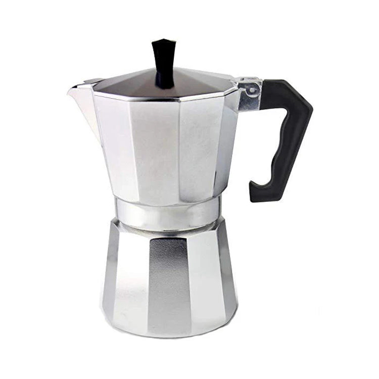 Frendorf | Klassische italienische Espresso-Kanne für den Herd - 3 Tassen Moka Topf