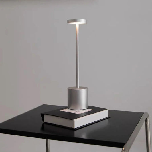 Klassische kabellose Lampe - Touch-Sensor-LED-Schreibtischlampe mit 3 einstellbaren Farbtemperaturen