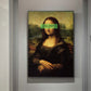 Klassische europäische Öl Frau Leinwand Spaß Lippen Stift Malerei Wand abstrakte Landschaft Wandkunst Drucke Poster Bilder Wohnkultur