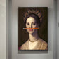 Klassische europäische Öl Frau Leinwand Spaß Lippen Stift Malerei Wand abstrakte Landschaft Wandkunst Drucke Poster Bilder Wohnkultur