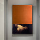 Klassische europäische Öl Frau Leinwand Spaß Lippen Stift Malerei Wand abstrakte Landschaft Wandkunst Drucke Poster Bilder Wohnkultur