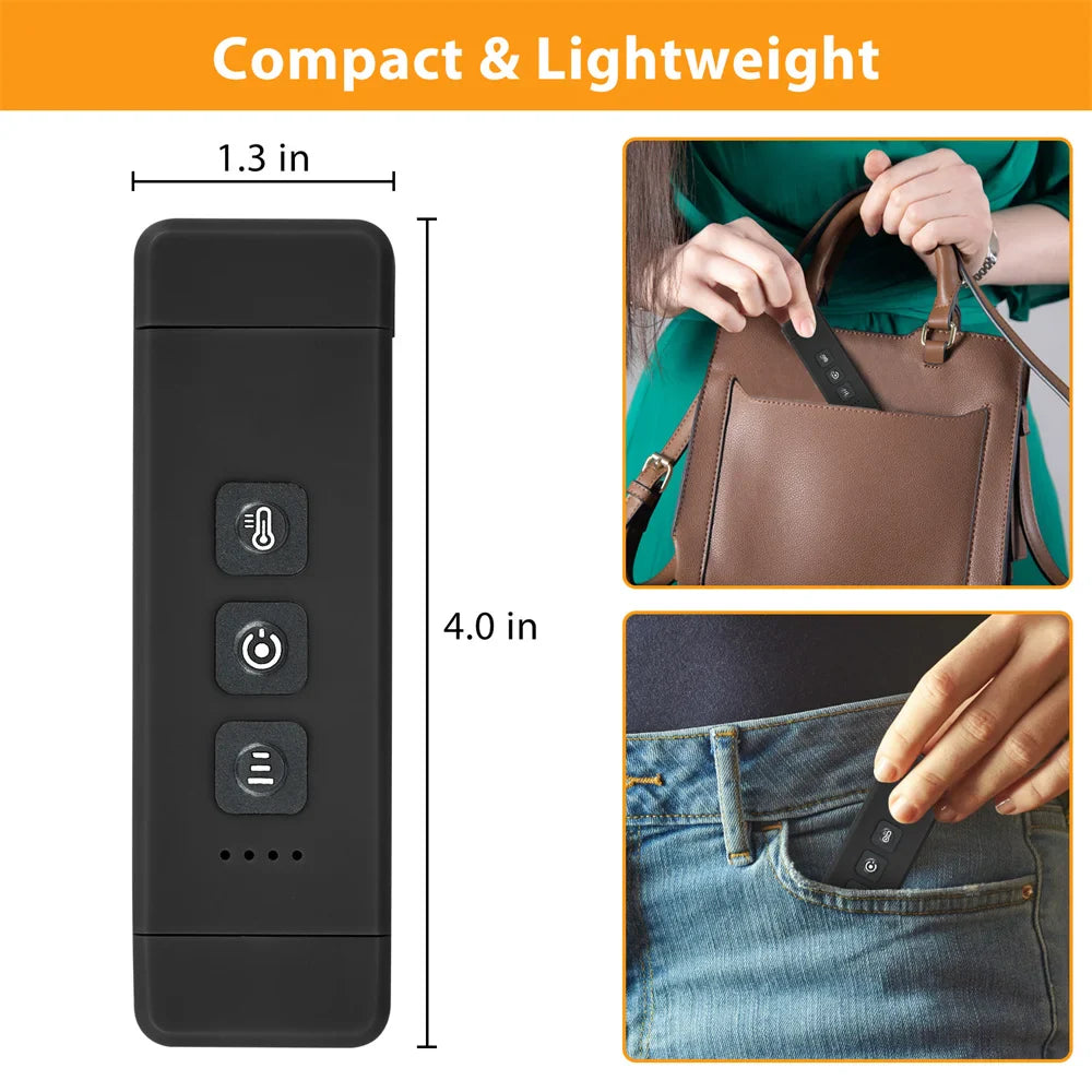 Clip-on Buchlicht, USB wiederaufladbares Leselicht mit Timer, tragbares LED-Lesezeichenlicht für Nachttisch & Schreibtisch