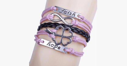 Frendorf | Clover Faith Hope Unendlichkeit Armband