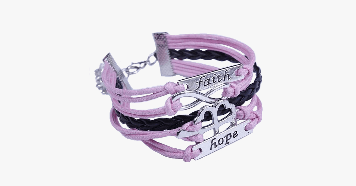 Frendorf | Clover Faith Hope Unendlichkeit Armband