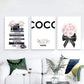 Coco Blush Leinwandkunst