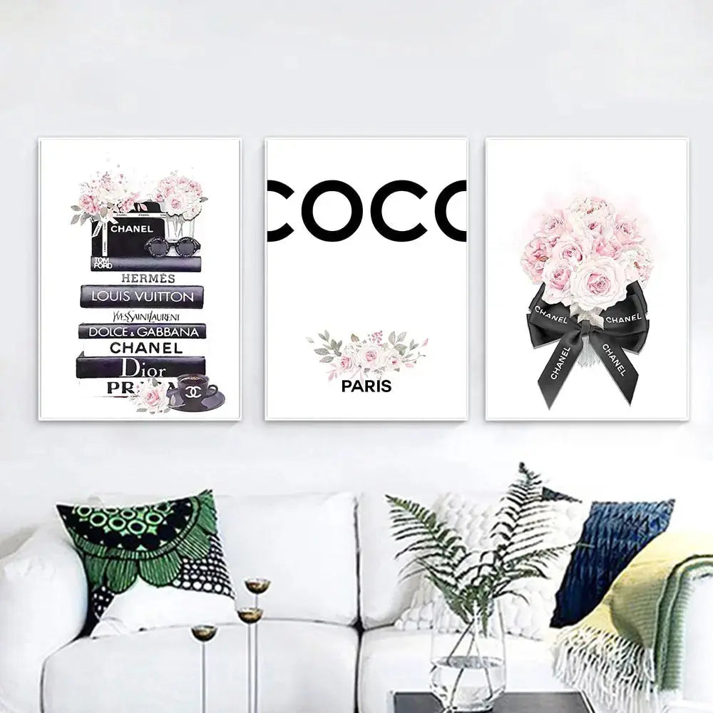 Coco Blush Leinwandkunst