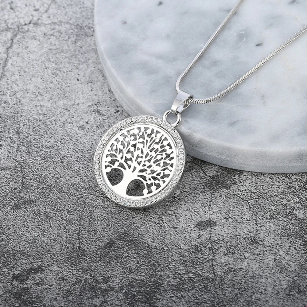 Frendorf | Baum des Lebens Anhänger mit Zirkonia in Gold und Silber