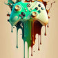 Farbenfrohe Game Controller Wandkunst Poster Drucke Nordic Ästhetik Bild Leinwandmalerei Gaming Jungen Zimmer Home Deko