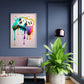 Farbenfrohe Game Controller Wandkunst Poster Drucke Nordic Ästhetik Bild Leinwandmalerei Gaming Jungen Zimmer Home Deko