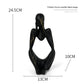 Bunte Graffiti Abstracte Harz Handgemachte Kunstwerke Skulptur Denker Figurine Statue Heimdekoration Innenraum Büro Schreibtisch Ornamente