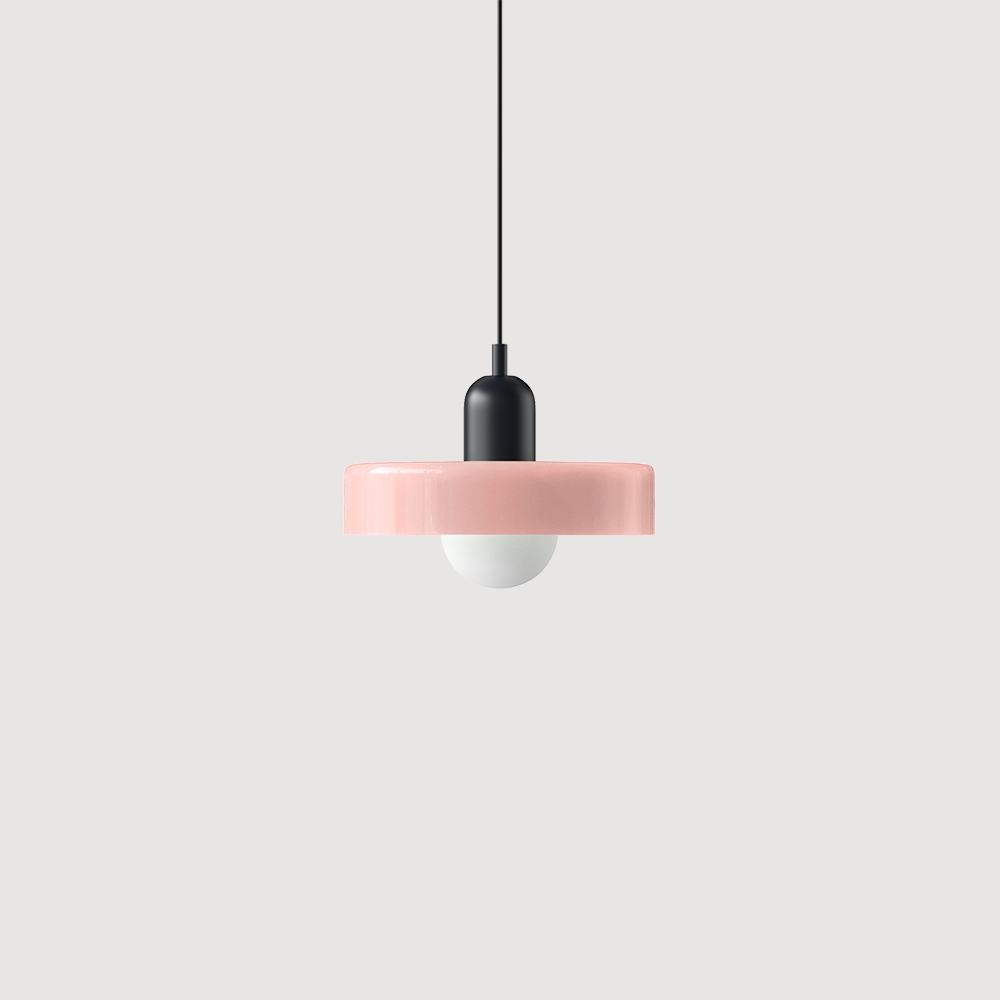 Frendorf | Bauhaus inspiriertes farbenfrohes Glas Pendelleuchte