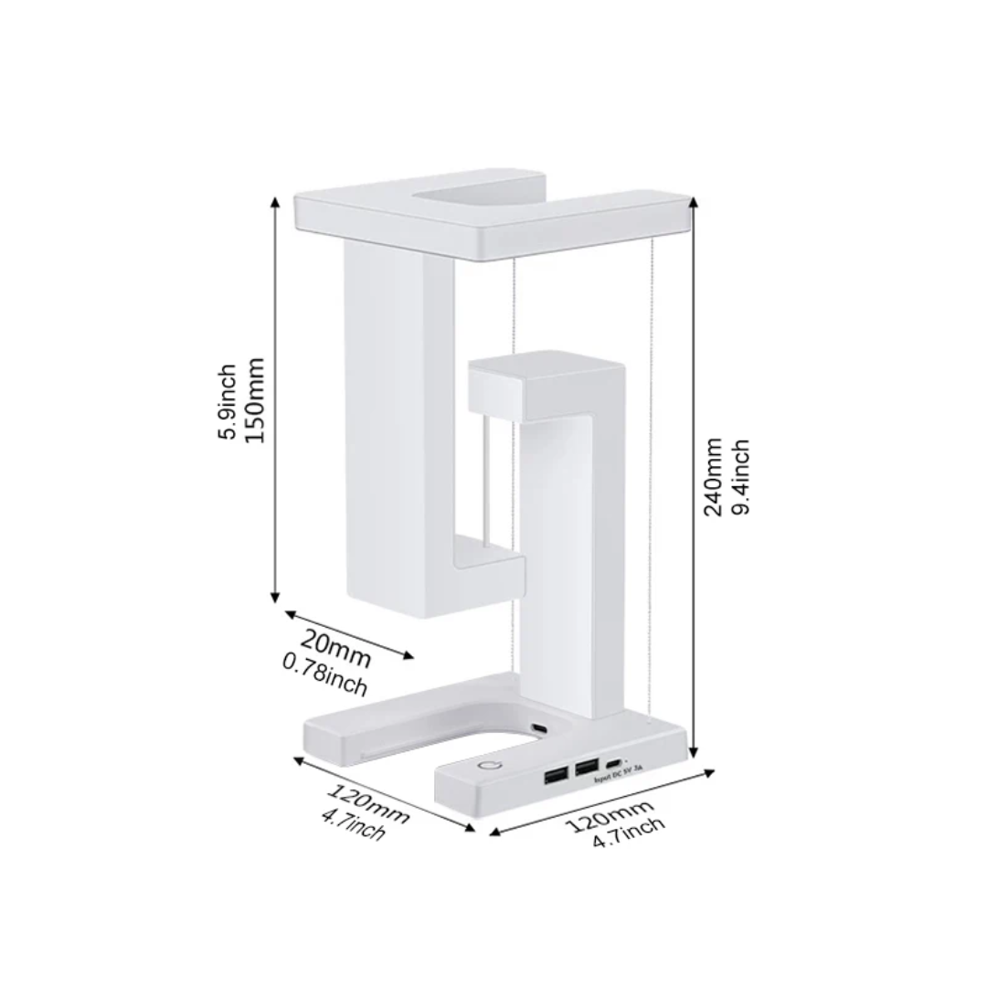 Frendorf | Anti Gravity Orbit Wireless Charging Nachtlampe