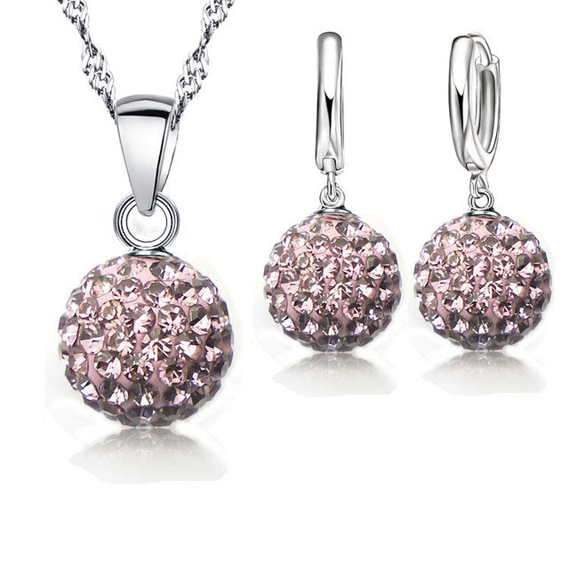 Frendorf | Kristall Disco | Silber Schmucksets