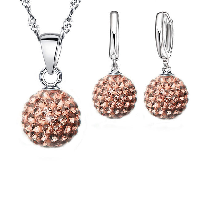 Frendorf | Kristall Disco | Silber Schmucksets