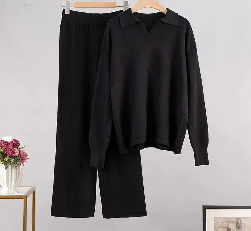 Frendorf | Warmer Strick-Jogginganzug für Damen