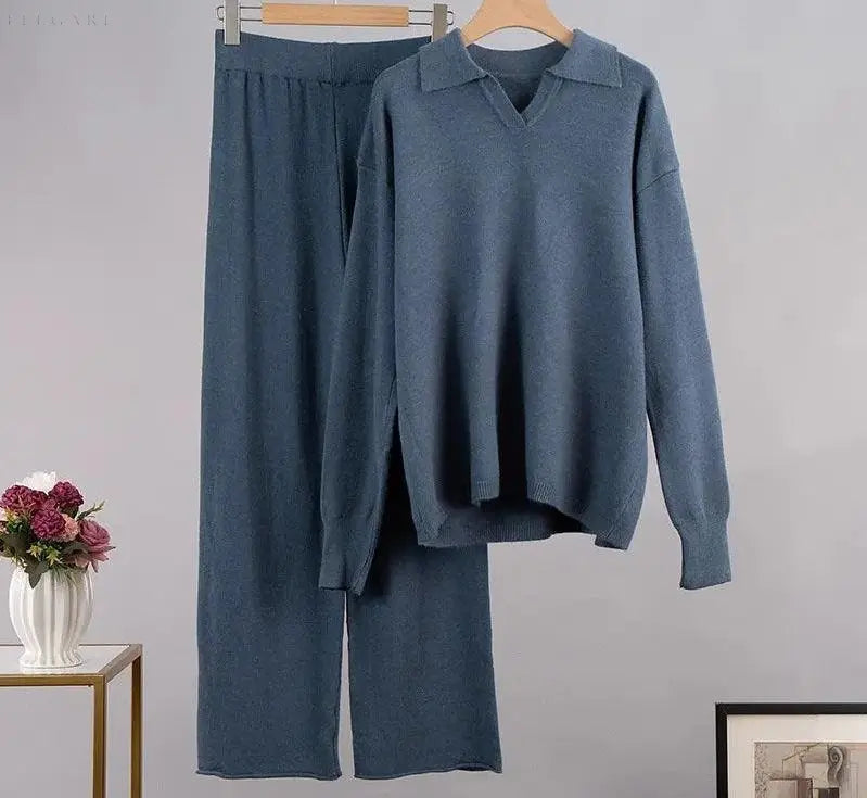 Frendorf | Warmer Strick-Jogginganzug für Damen
