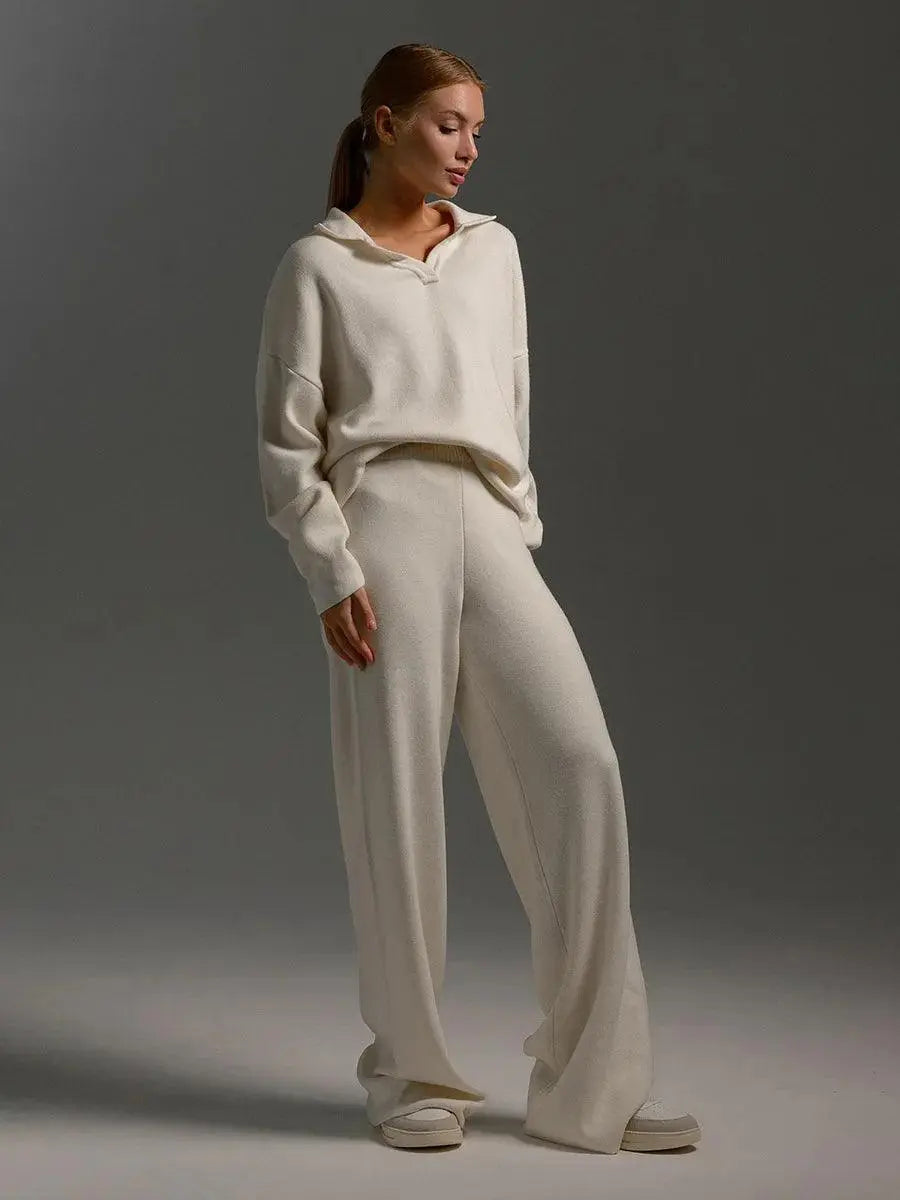 Frendorf | Warmer Strick-Jogginganzug für Damen