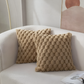 Frendorf | CozyWeave - Luxuriöses Weiches Kissenbezug mit Flauschig Gemustertem Bezug