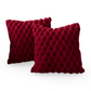 Frendorf | CozyWeave - Luxuriöses Weiches Kissenbezug mit Flauschig Gemustertem Bezug