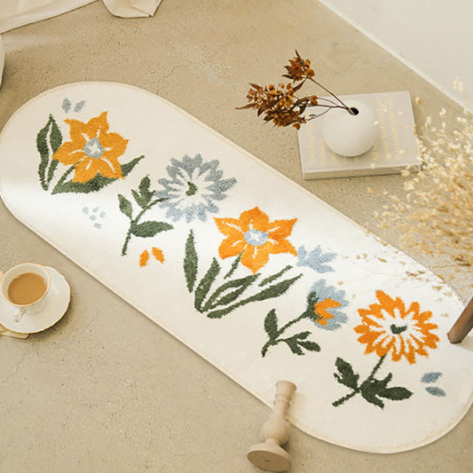 Ovale Boho-Teppiche