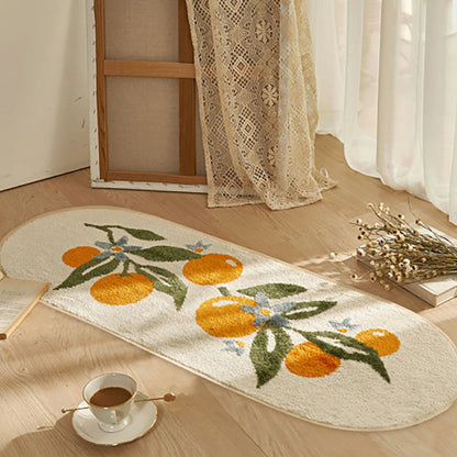 Ovale Boho-Teppiche