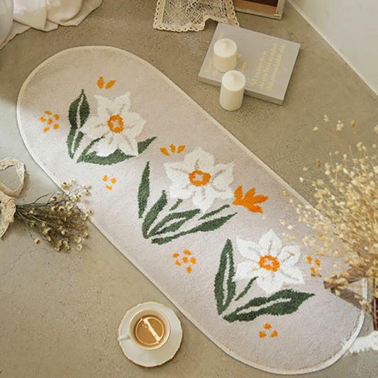 Ovale Boho-Teppiche