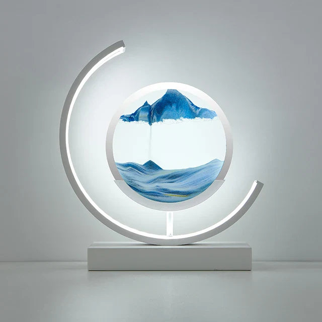 Treibsandlampe