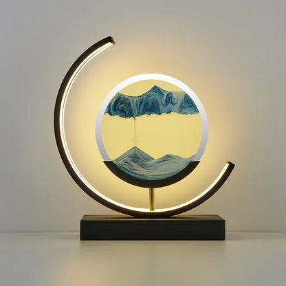 Treibsandlampe