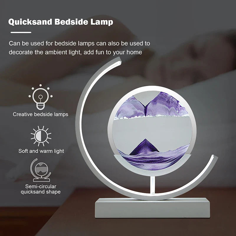 Treibsandlampe