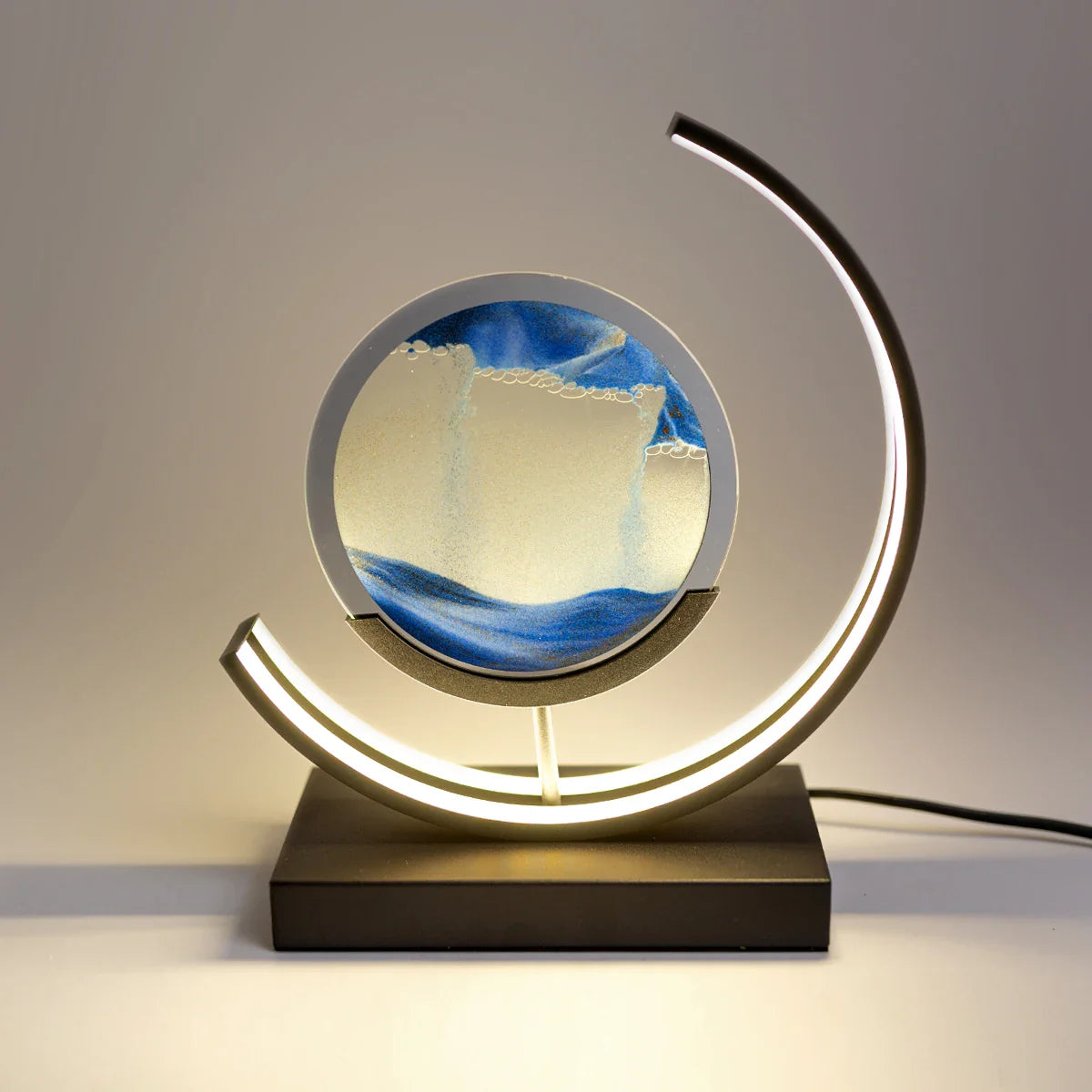 Treibsandlampe