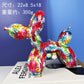 Kreative Ballonhund Harz Ornament Wohnzimmer Schreibtischdekoration Weinschrank Büro weiche Dekorationen Hochzeitsgeschenke Wohnkultur