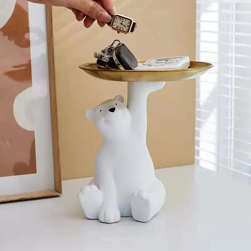 Eisbär Schlüsselaufbewahrungsschale
