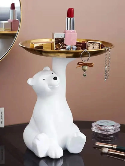 Eisbär Schlüsselaufbewahrungsschale