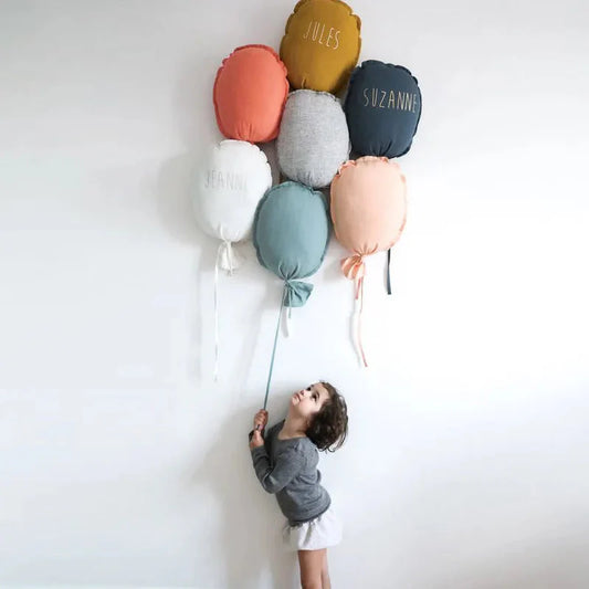 Kreativ Gestickte Ballon Kissen Wanddekoration Kinderzimmer Fotografie Requisiten Ästhetische Raumdekoration