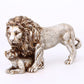 Kreative europäische Figur goldener Löwe Ornament Harz Handwerk Wohnkultur Büro Tisch Restaurant dekorative Accessoires