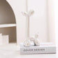 Kreative Lange Hals Ballonhund Abstrakte Keramik Ornamente Skulptur Studienzimmer Statue Heim Büro Zubehör Dekoration Geschenk