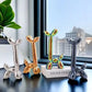 Kreative Lange Hals Ballonhund Abstrakte Keramik Ornamente Skulptur Studienzimmer Statue Heim Büro Zubehör Dekoration Geschenk