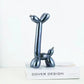 Kreative Lange Hals Ballonhund Abstrakte Keramik Ornamente Skulptur Studienzimmer Statue Heim Büro Zubehör Dekoration Geschenk