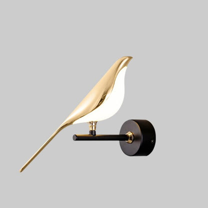 Frendorf | BirdLight Moderne LED Wandleuchte | Vogel Design Wandlampe | Einzigartiges Dekorlicht für Zuhause