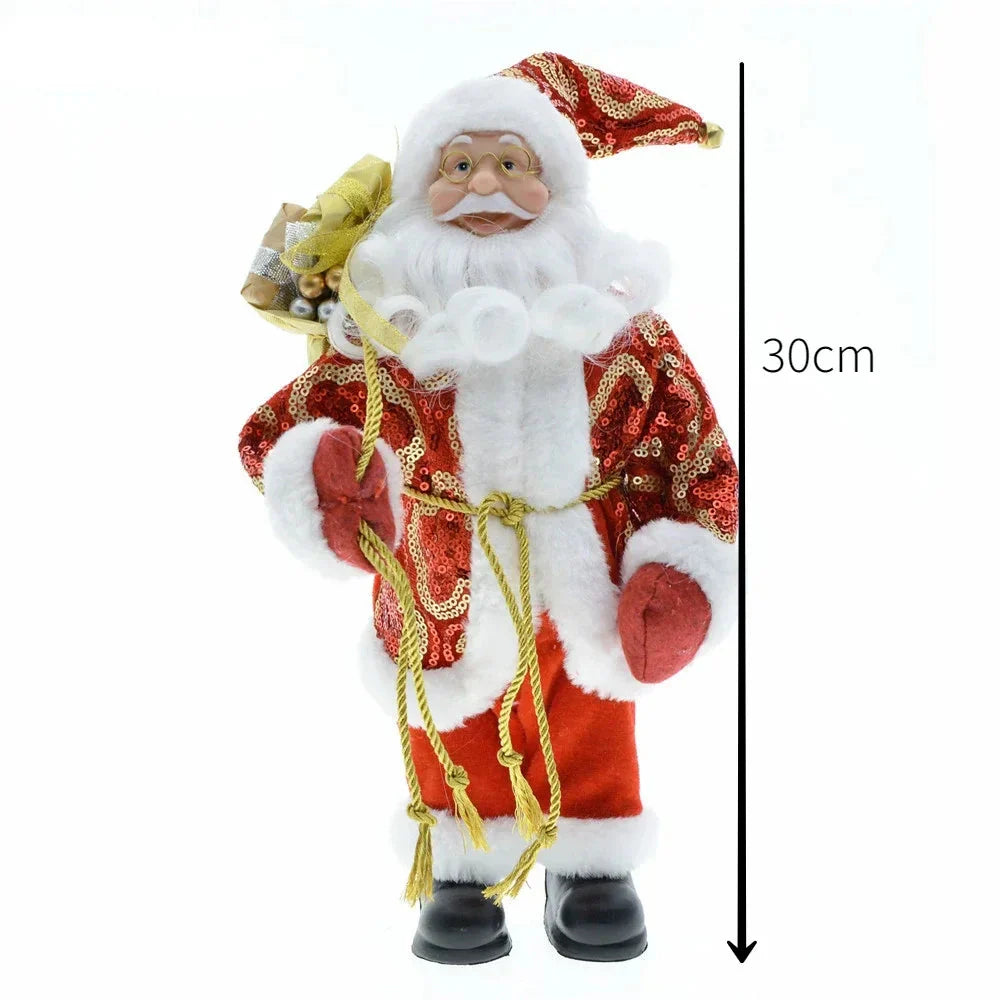 Grenzüberschreitende Weihnachten neu 45cm Weihnachtsmann Großeltern Puppe Ornamente Dekorationen Szenerie Layout
