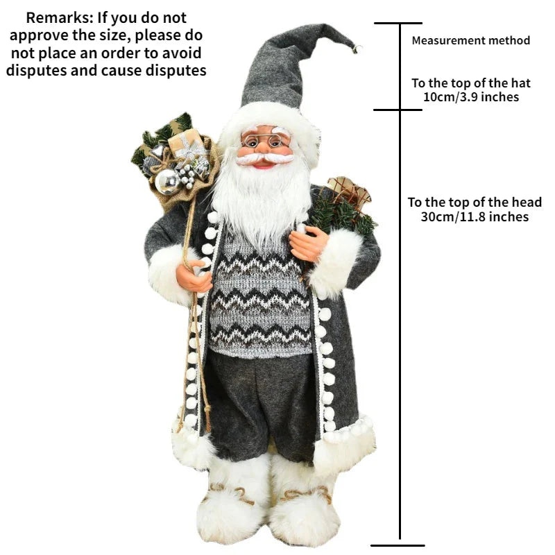Grenzüberschreitende Weihnachten neu 45cm Weihnachtsmann Großeltern Puppe Ornamente Dekorationen Szenerie Layout