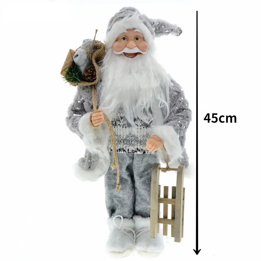 Grenzüberschreitende Weihnachten neu 45cm Weihnachtsmann Großeltern Puppe Ornamente Dekorationen Szenerie Layout