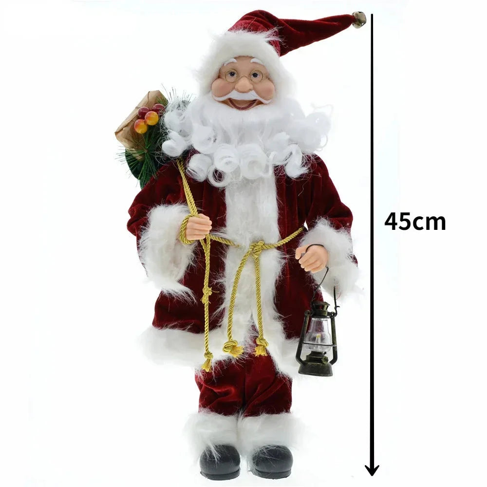 Grenzüberschreitende Weihnachten neu 45cm Weihnachtsmann Großeltern Puppe Ornamente Dekorationen Szenerie Layout