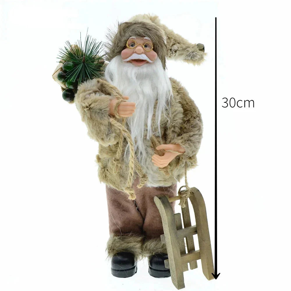 Grenzüberschreitende Weihnachten neu 45cm Weihnachtsmann Großeltern Puppe Ornamente Dekorationen Szenerie Layout
